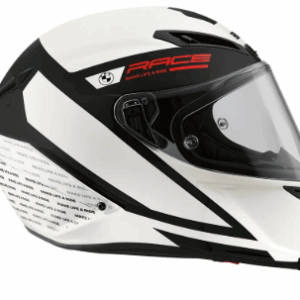 Capacete M Pro Race ECE Curbs White 59/60