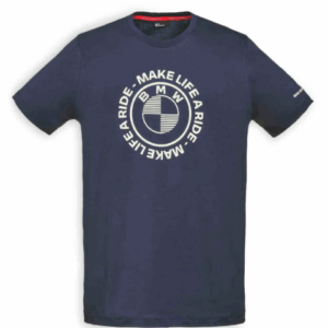 T-shirt Make Life a Ride hom.azul noite S