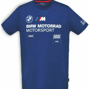 T-shirt M Motorsport homem azul L