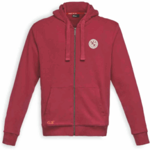 Zip Hoodie Spirit of GS vermelho escuro M