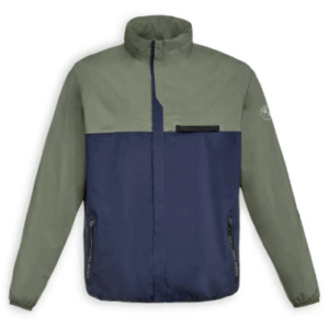Casaco Quilt MLAR homem azul noite/verde M