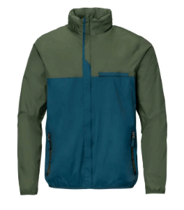 Casaco Rain homem verde-azeitona/azul S