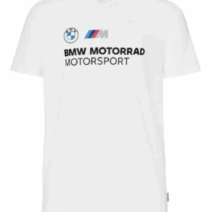 T-shirt M Motorsport homem branco M