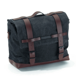 Bolsa lateral esquerda ediz'o pele