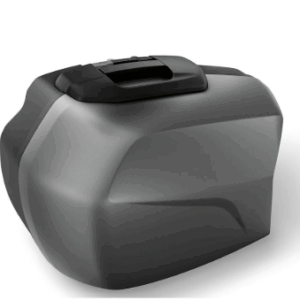 Mala Touren esquerda asphalt grey